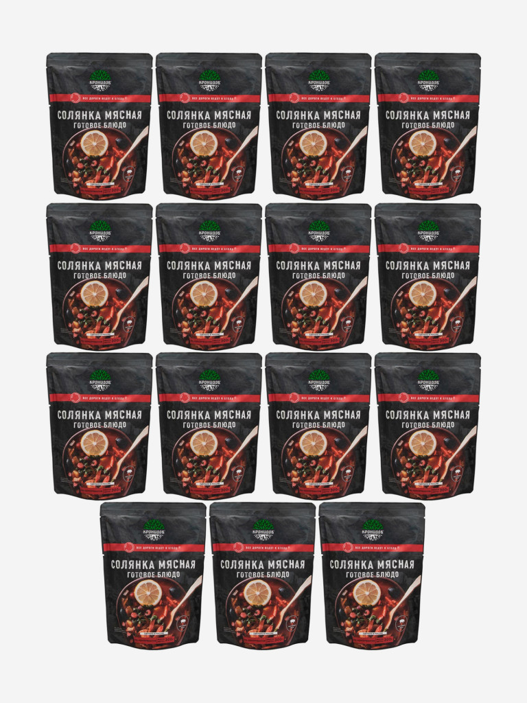 Готовое блюдо Солянка 300 г. (Кронидов) 15шт*300г, 4,5кг