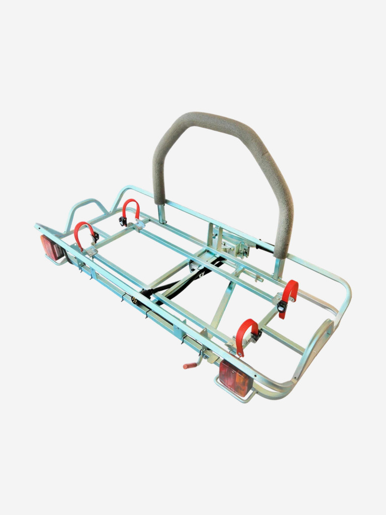 Автобагажник с быстросъемным замком на фаркоп НА ФАРКОПЕ