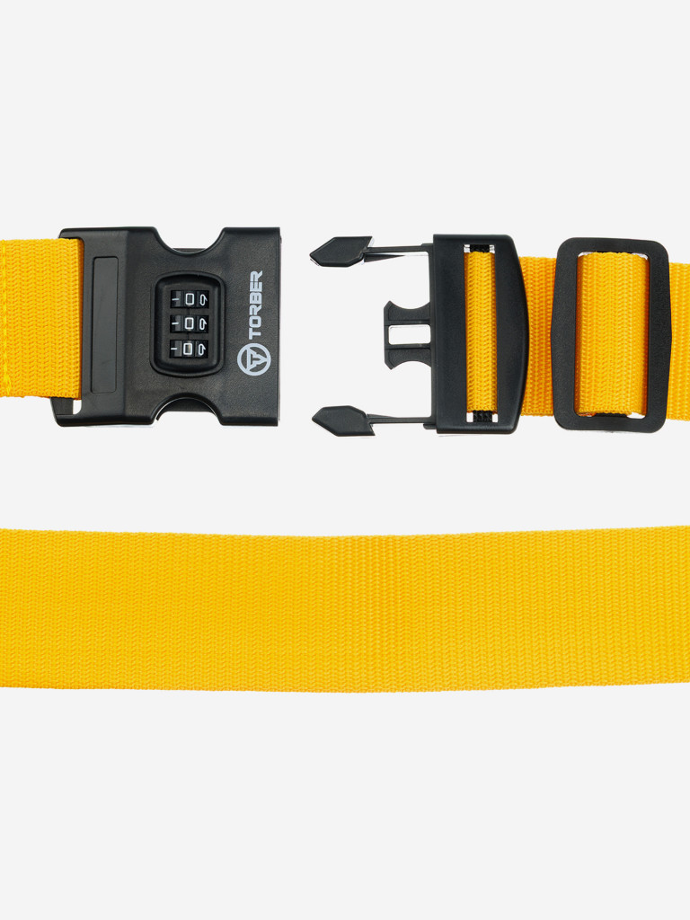 Ремень для чемодана TORBER желтый