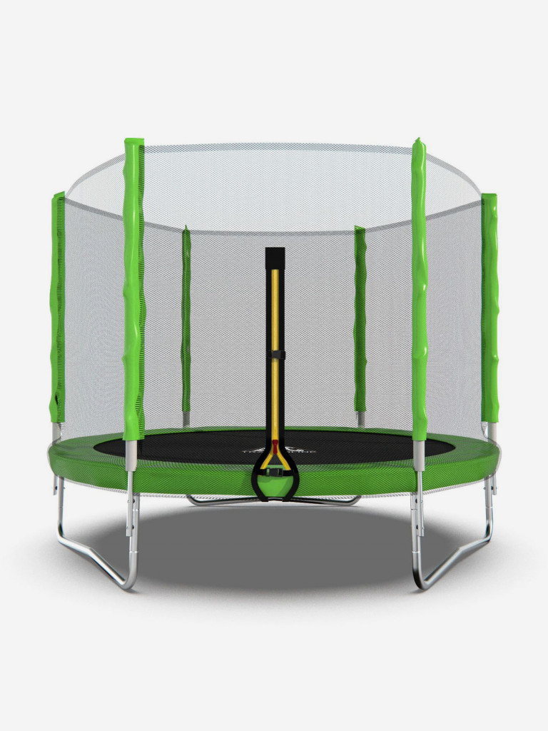 Батут DFC Trampoline Fitness с сеткой 8ft