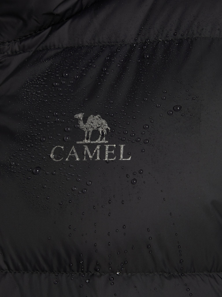 Пуховик женский Camel