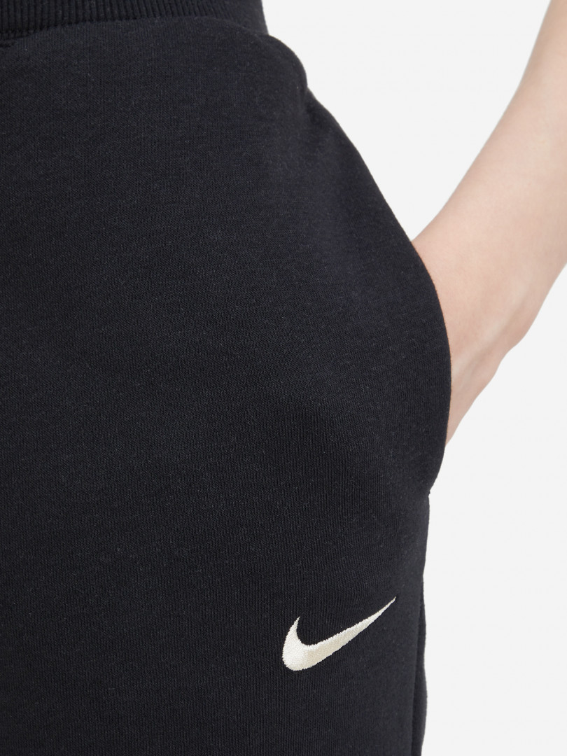 фото Брюки женские nike sportswear phoenix fleece, черный