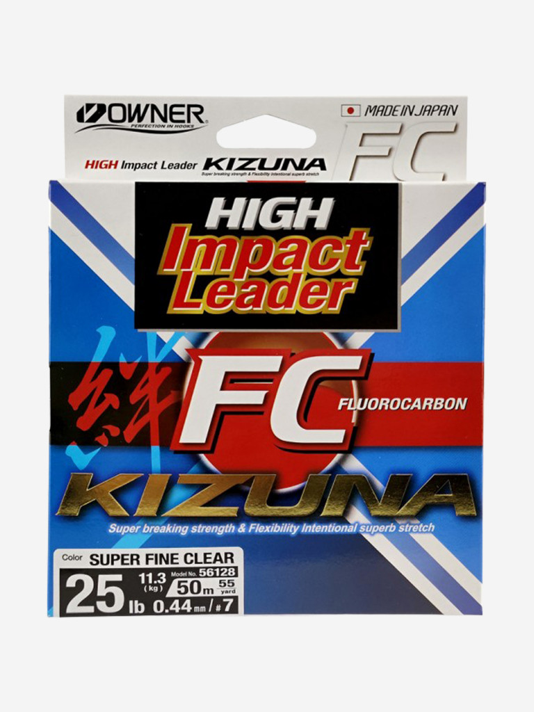 Леска Kizuna FC super clear OWNER 50м 0.44мм 11.34кг