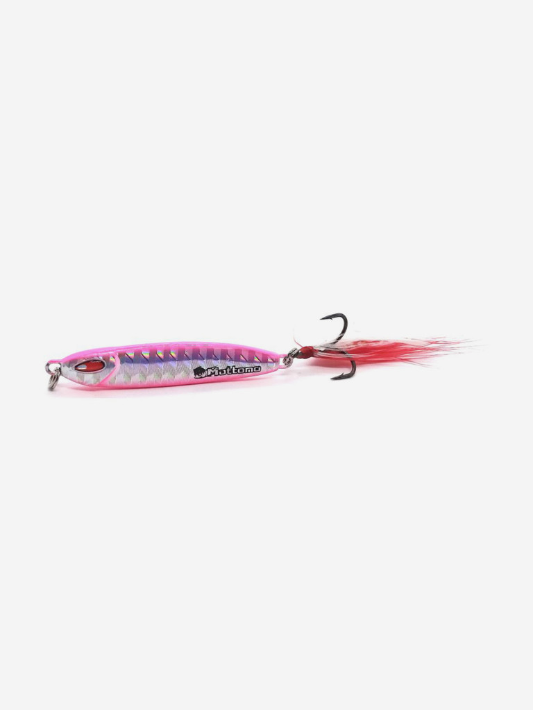 Блесна колеблющаяся для рыбалки Mottomo Metal Blade 22g 10. Пилькер колебалка на жереха, щуку, окуня, голавля, форель, судака, сома