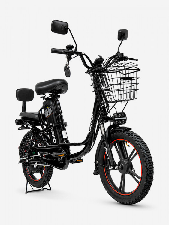 Электровелосипед Eltreco Khan 1 "Хан 1" черный