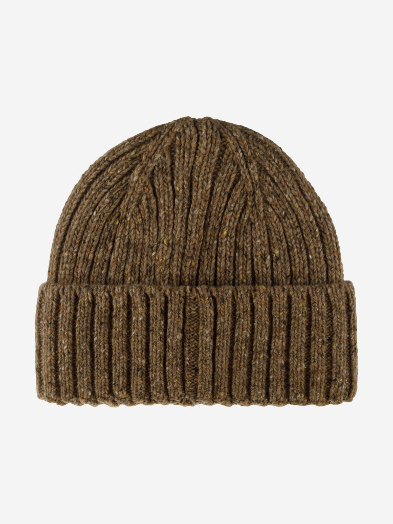 Шапка с отворотом STETSON 8599390 BEANIE DONEGAL WOOL (бежевый)