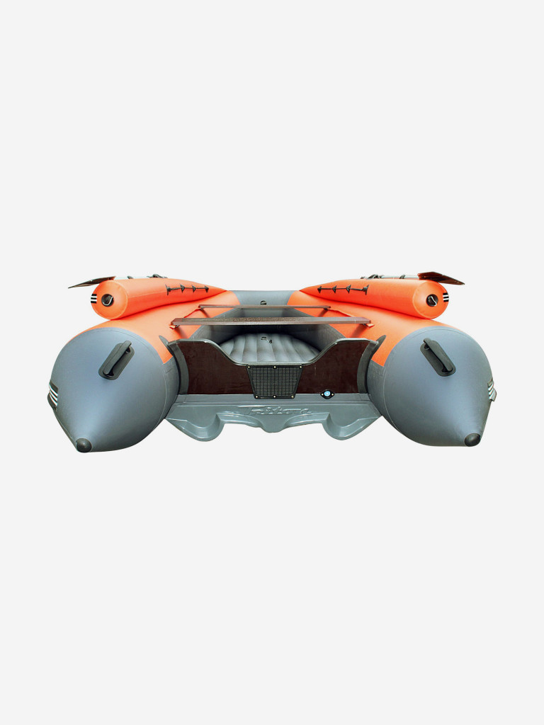 Лодка надувная Reef Triton (Риф Тритон) 360 FНД c фальшбортом, серо-оранжевая
