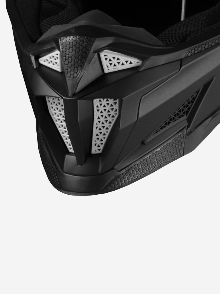 Мотошлем Кроссовый Acerbis T711 Black 2