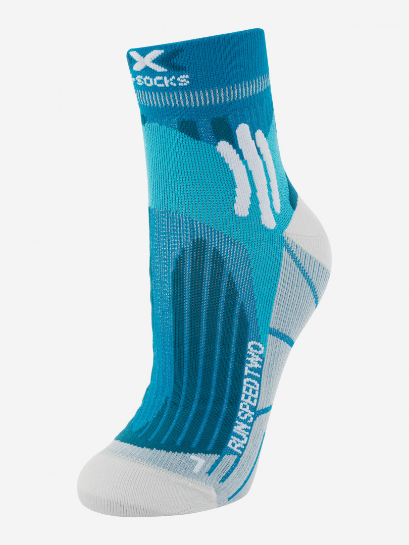 фото Носки x-socks run speed two, 1 пара, синий