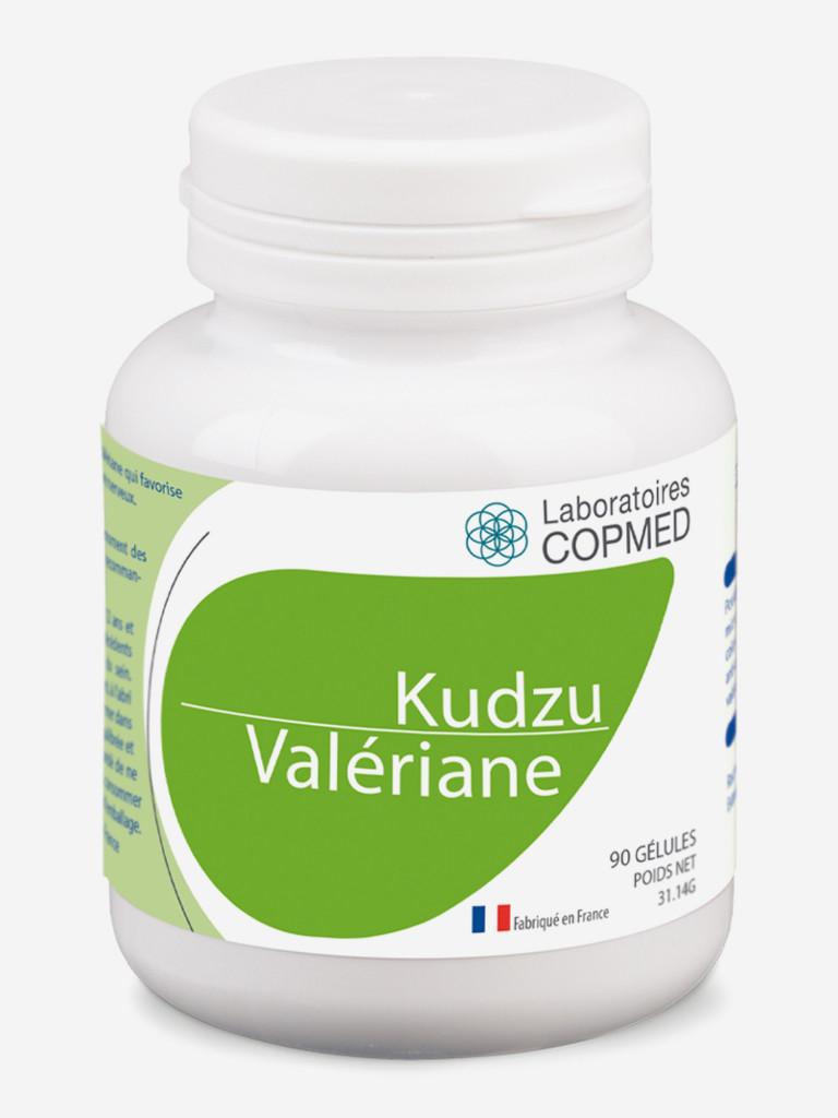 COPMED КУДЗУ ВАЛЕРИАНА / KUDZU VALERIANE (капсулы массой 346 мг.), 90 касул