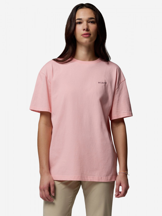 Футболка женская оверсайз Columbia Rolling Bend Graphic Oversized Tee