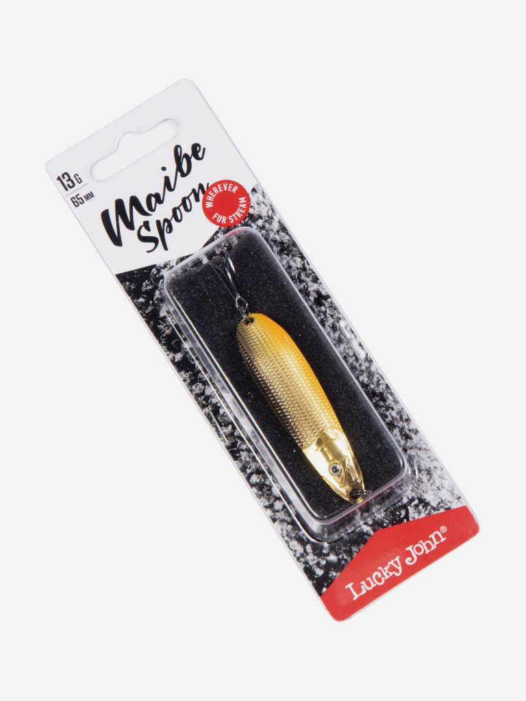Блесна колеблющаяся Lucky John MAIBE SPOON, длина 65мм, вес 013.0г