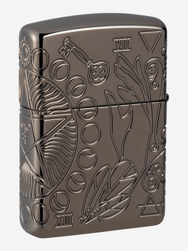 Зажигалка бензиновая ZIPPO 49689 Armor Wicca
