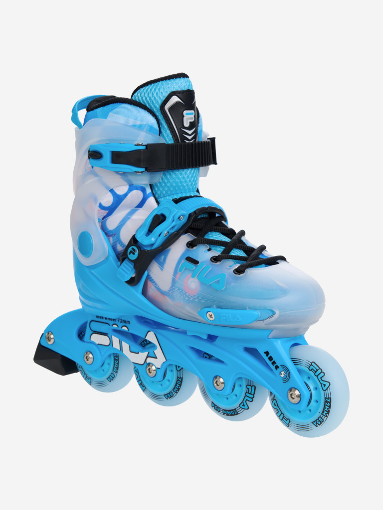 Роликовые коньки детские раздвижные FILA S-One Lightblue
