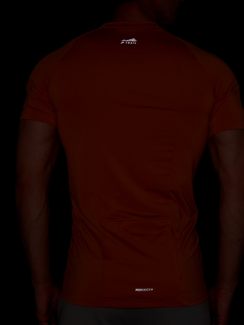 Футболка мужская Demix AeroMove Running 30780240299 Оранжевый, размер 56, 58,54,52,50,46,48, фото 7