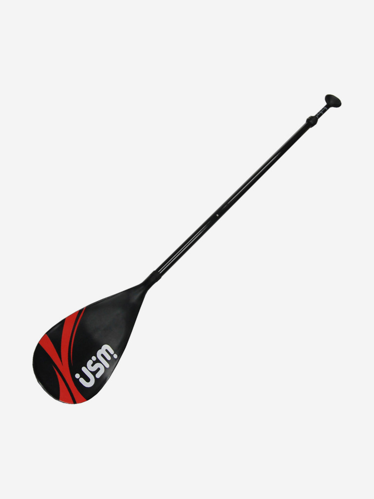 Весло для SUP USM COMPANY карбон-нейлон, красное