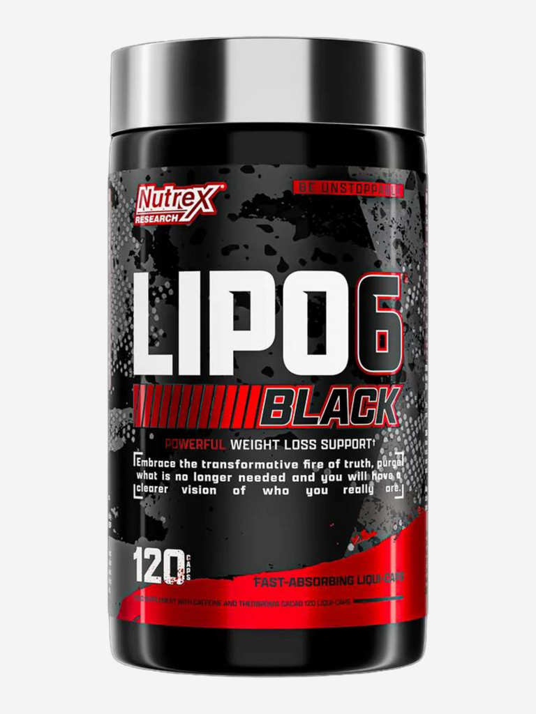 Жиросжигатель Nutrex RESEARCH Липо 6 Блэк, 120 капсул