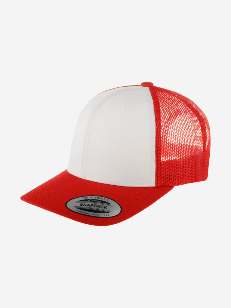 Бейсболка с сеточкой FLEXFIT 6606CF (красный)