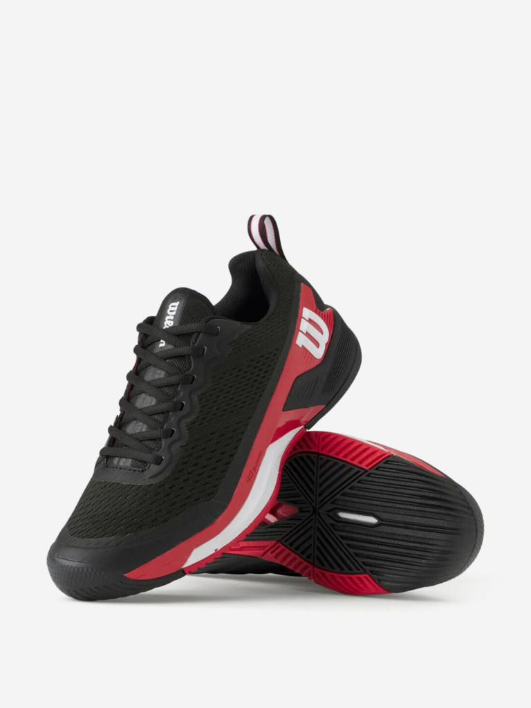 Кроссовки мужские Wilson Rush Pro 4.5 All Court Black/Red