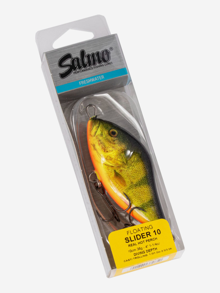 Воблер плавающий джеркбейт Salmo SLIDER F 10/RHP