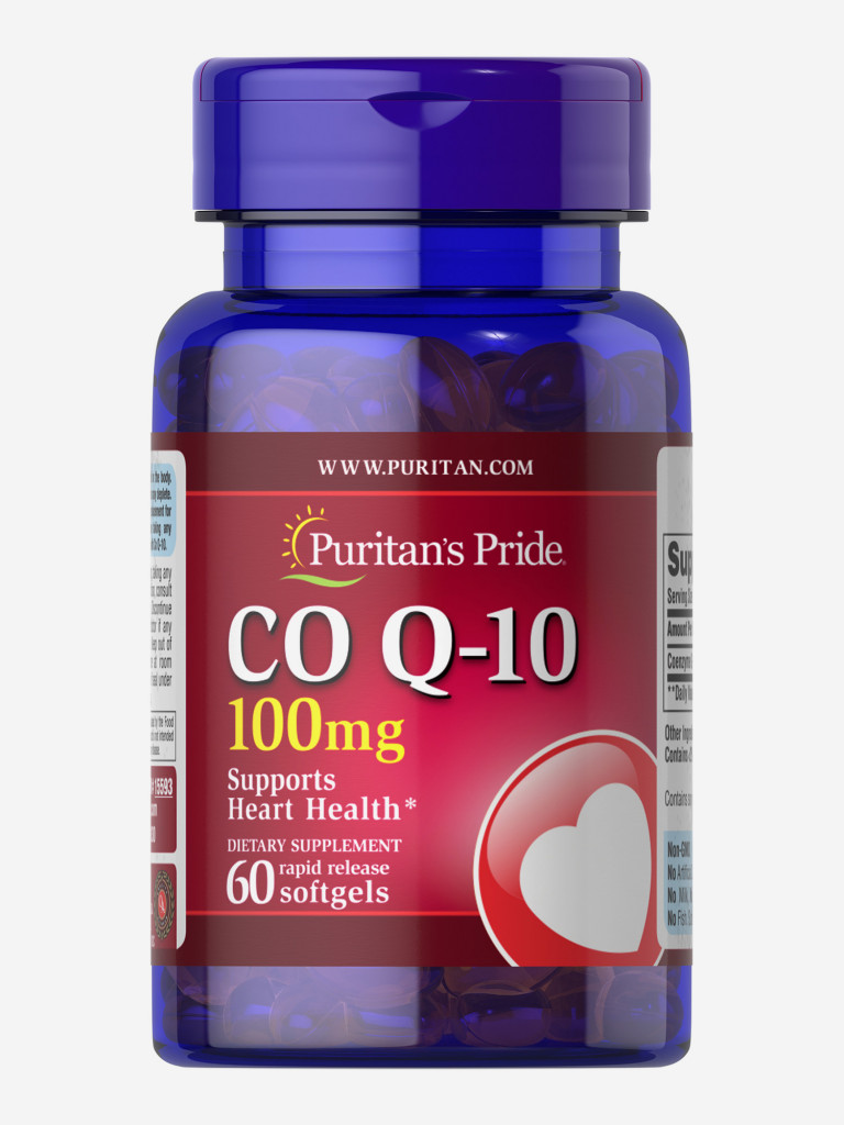 Коэнзим Puritan's Pride Q-10 100 mg, 60 капсул