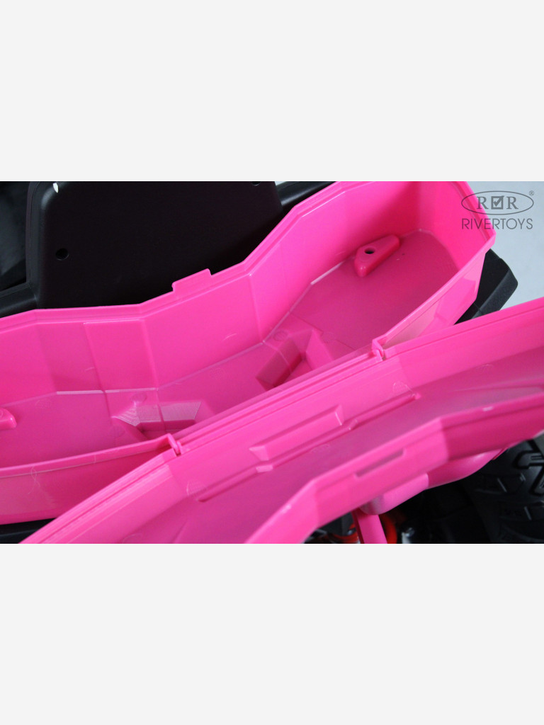 Детский электроквадроцикл RIVERTOYS Z111ZZ розовый