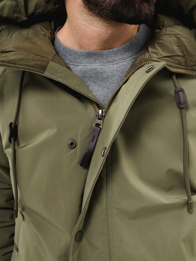 Парка зимняя пуховая мужская N-2 Altitude Alpha Industries