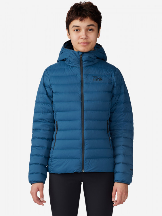 Пуховик женский Mountain Hardwear Deloro Down Full Zip Hoody