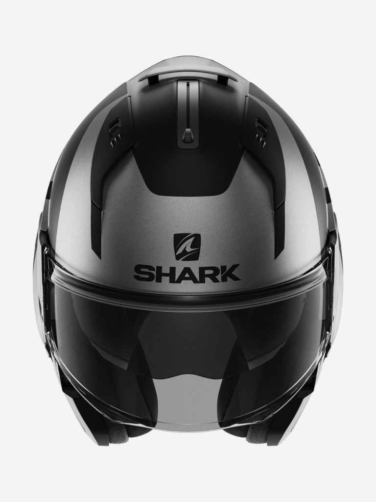 Мотошлем трансформер модуляр SHARK EVO ES KEDJE MAT Black/Anthracite/Black