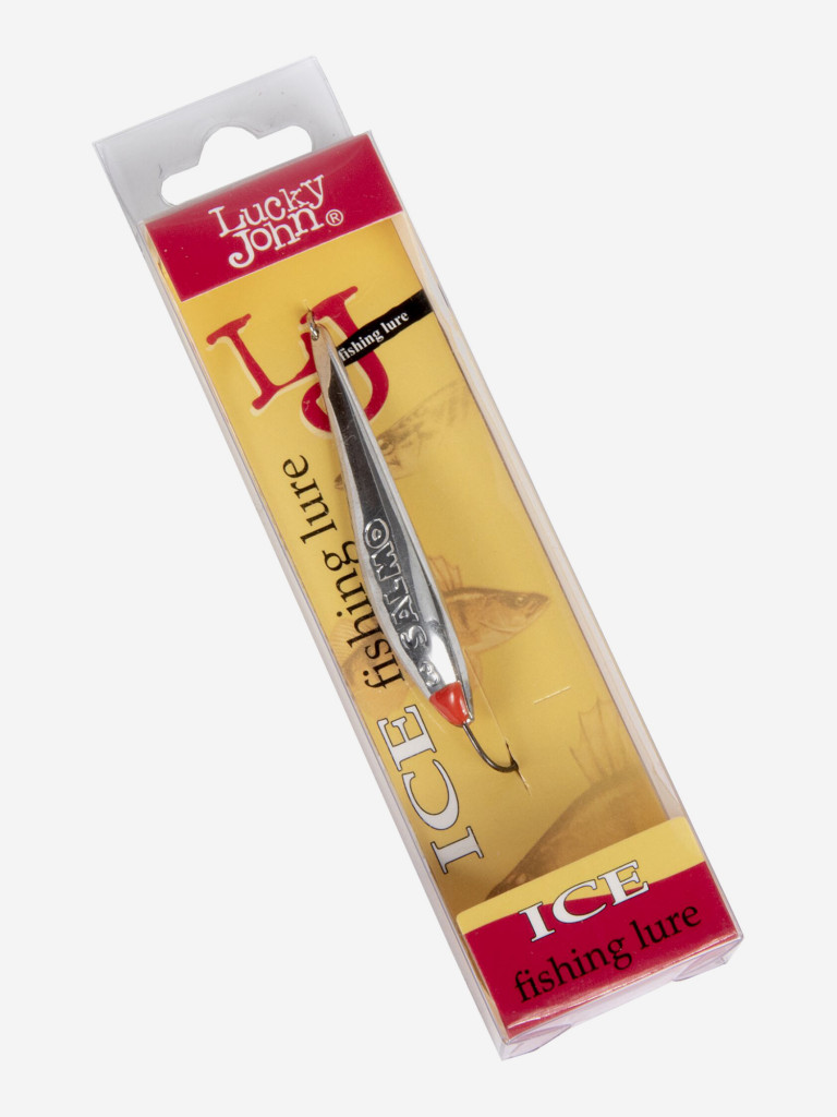 Блесна вертикальная зимняя Lucky John MODEL S-3 c впаяным крючком 06.0г