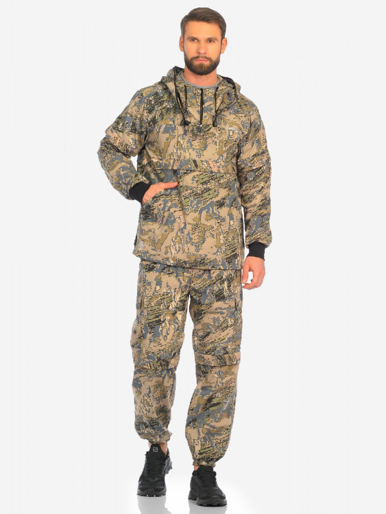 Костюм мужской Huntsman Антигнус-Люкс летний противоэнцефалитный для охоты и рыбалки из ткани Сорочка