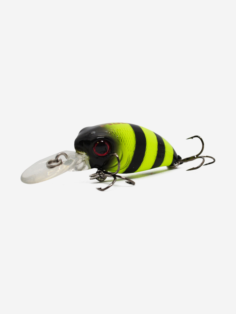 Воблер Mottomo Stalker DR 32F 3g Chartreuse Black