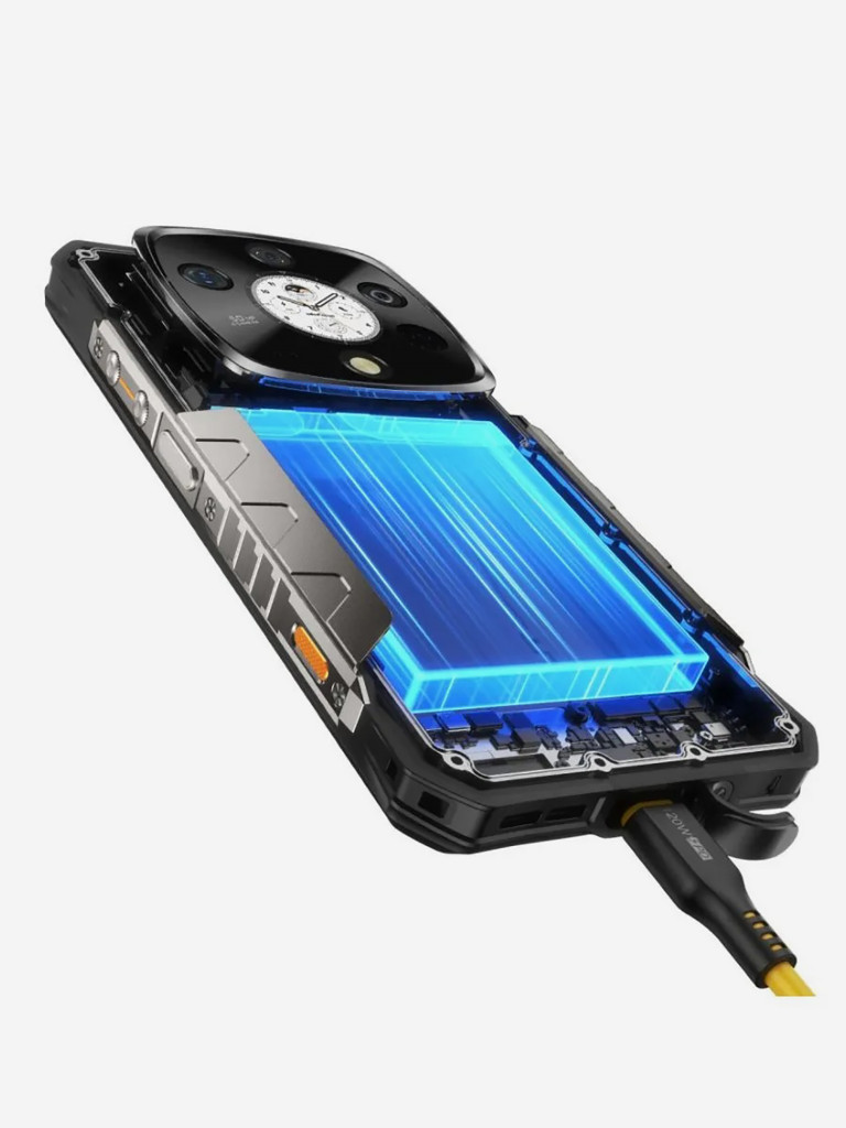 Смартфон Ulefone Armor 28 Pro 16+512 Black, 6.67”, FHD+, 1.04” 340x340, MTK7300, And15, 50+50+64, 50, 10600mAh, 4G, uSmart