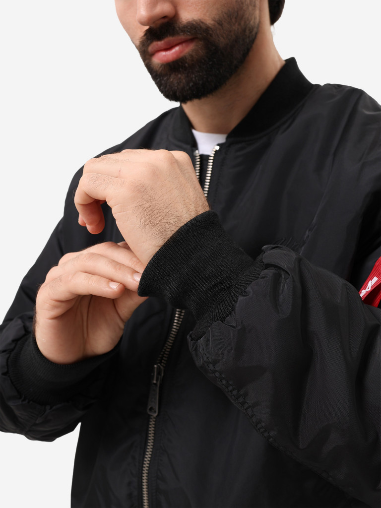 Бомбер утепленный мужской MA-1 Logo Oxford Alpha Industries