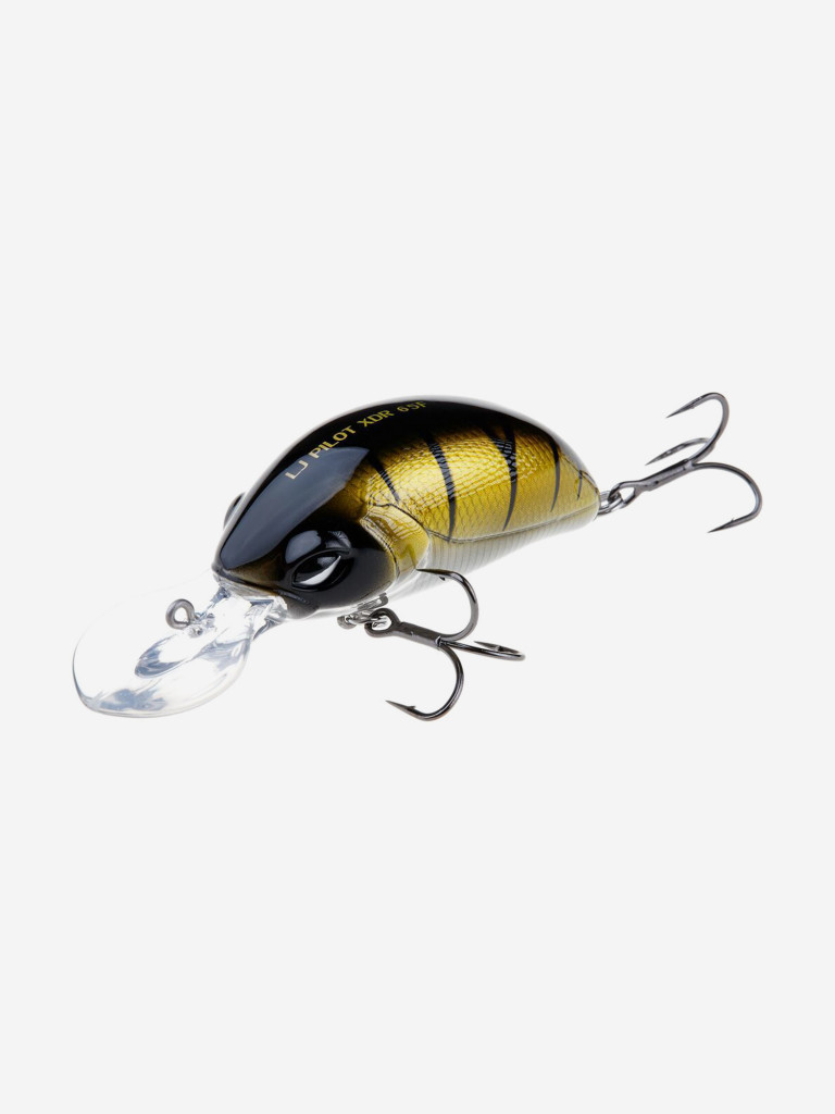 Воблер LUCKY JOHN ORIGINAL PILOT-XDR F, длина 6,5 см, крэнк для окуня, жереха, голавля, щуки