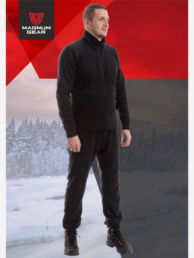 Костюм флисовый MAGNUM GEAR BASIS черный