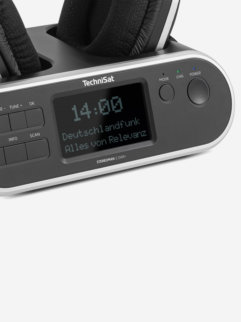 Беспроводные наушники с большой дальностью связи, Германия, Technisat Stereoman 2 DAB+ 0000/9129
