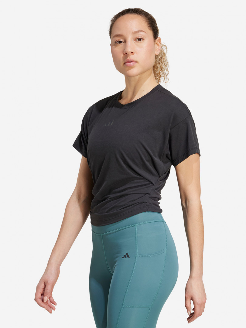 фото Футболка женская adidas, черный