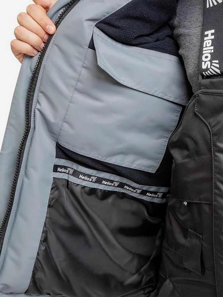 Костюм зимний Helios Чарыш Pro (куртка+полукомбинезон) для рыбалки и охоты