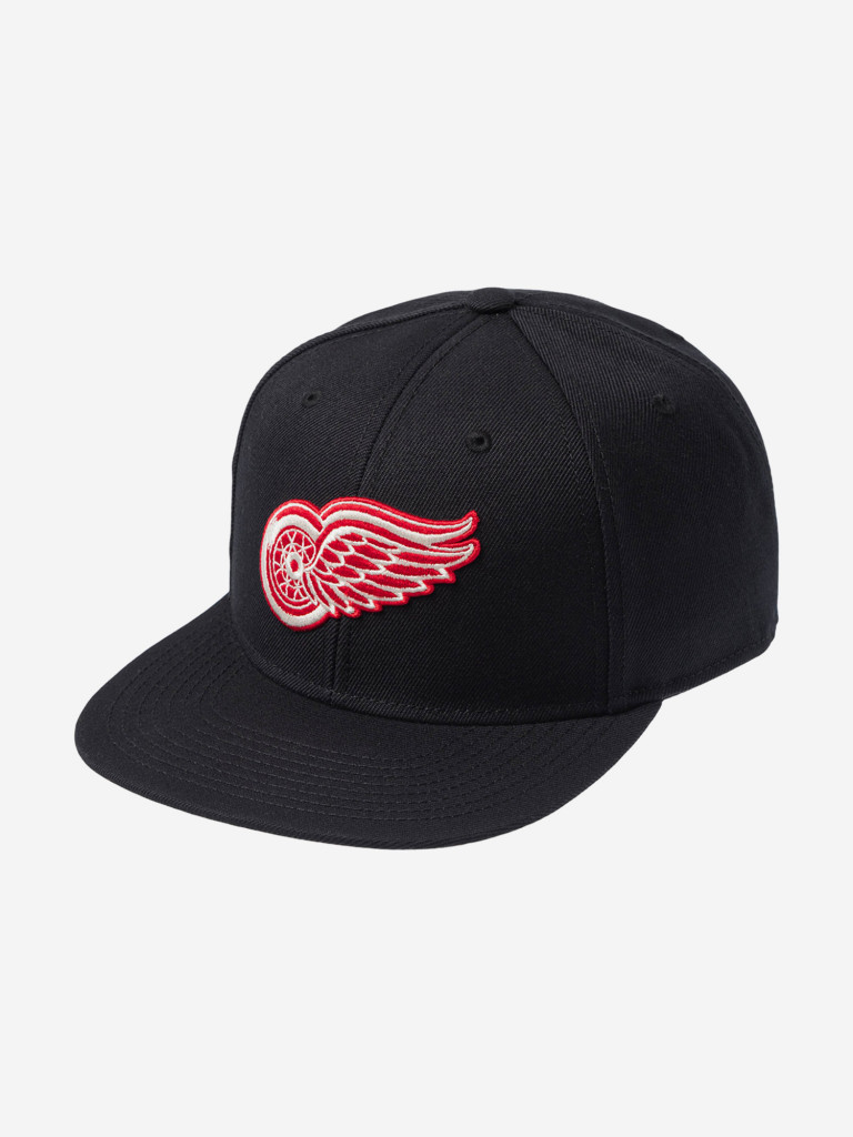 Бейсболка с прямым козырьком AMERICAN NEEDLE 21006A-DRW Detroit Red Wings Archive 400 NHL (черный)