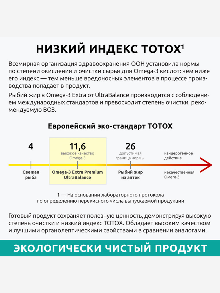Омега 3 высокой концентрации UltraBalance, рыбий жир для мужчин и женщин, 90 капсул