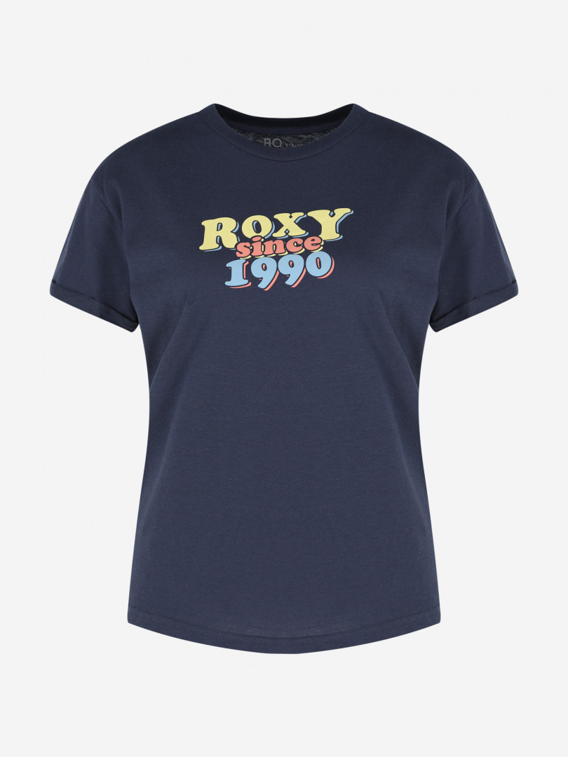 Футболка женская Roxy Sparkle Evening Retro 26181850299 Синий, размер 44,42, фото 4