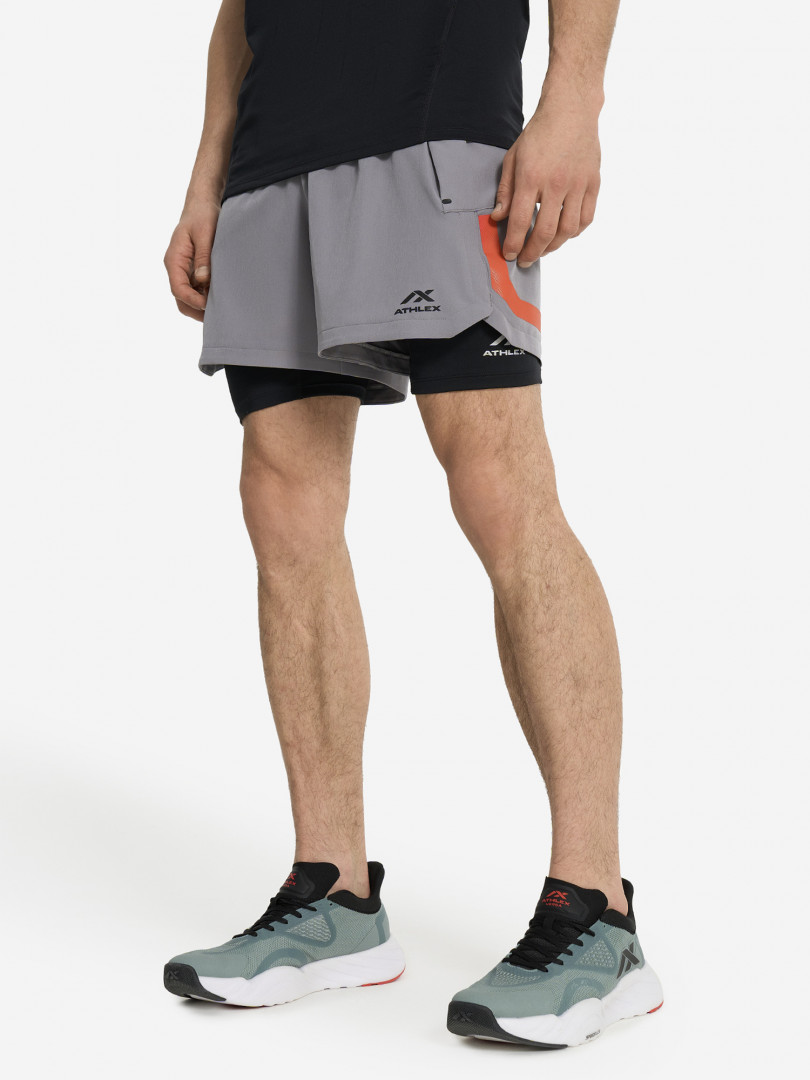 Шорты компрессионные мужские Athlex Черный 1999₽