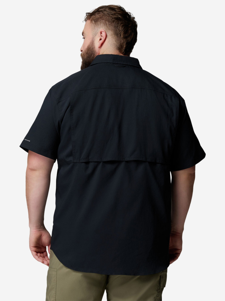 Рубашка с коротким рукавом мужская Columbia Silver Ridge Utility II SS, Plus Size