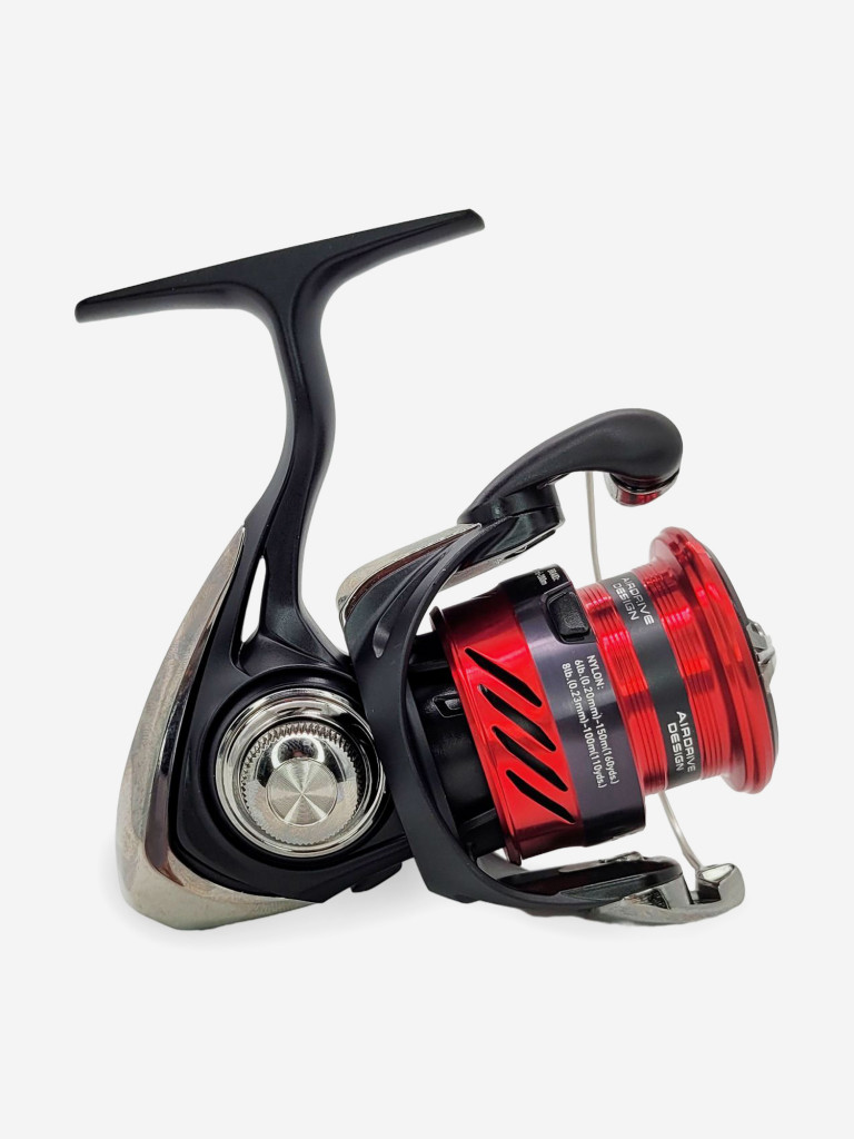 Катушка для спиннинга Daiwa 23 NINJA LT 2500, катушка для удочки с передним фрикционом