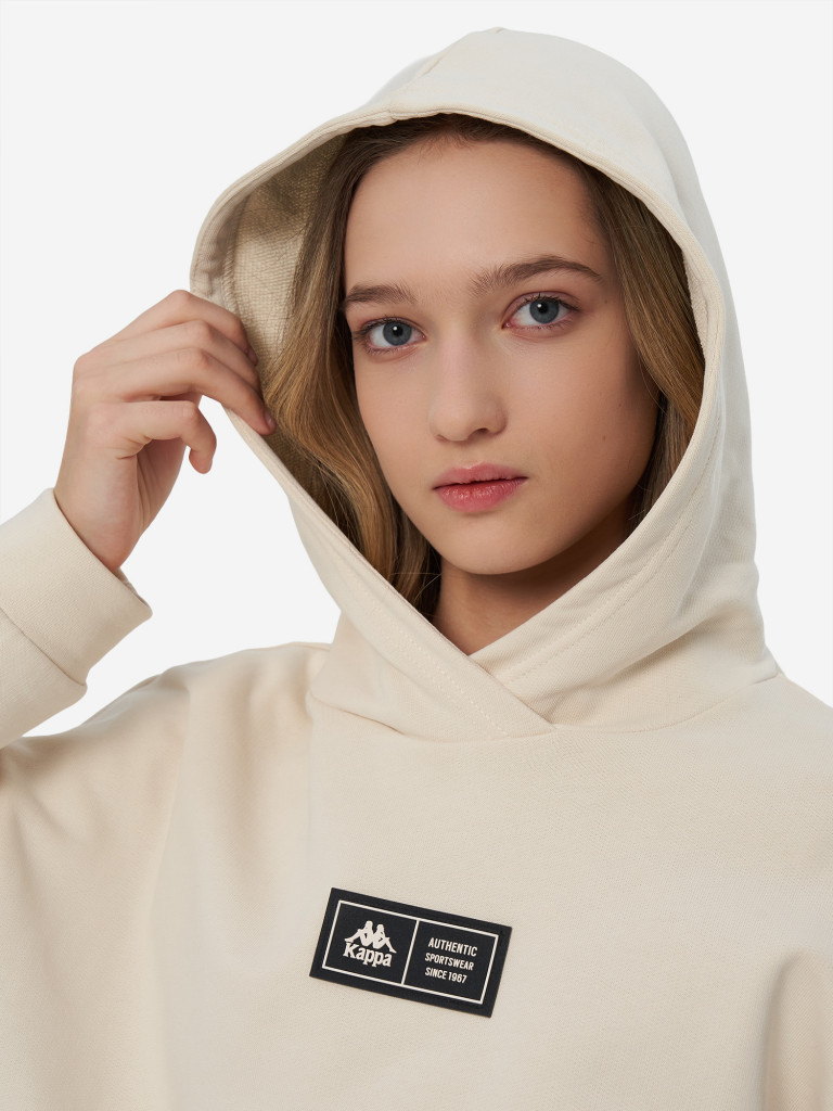 Худи для девочек оверсайз Kappa