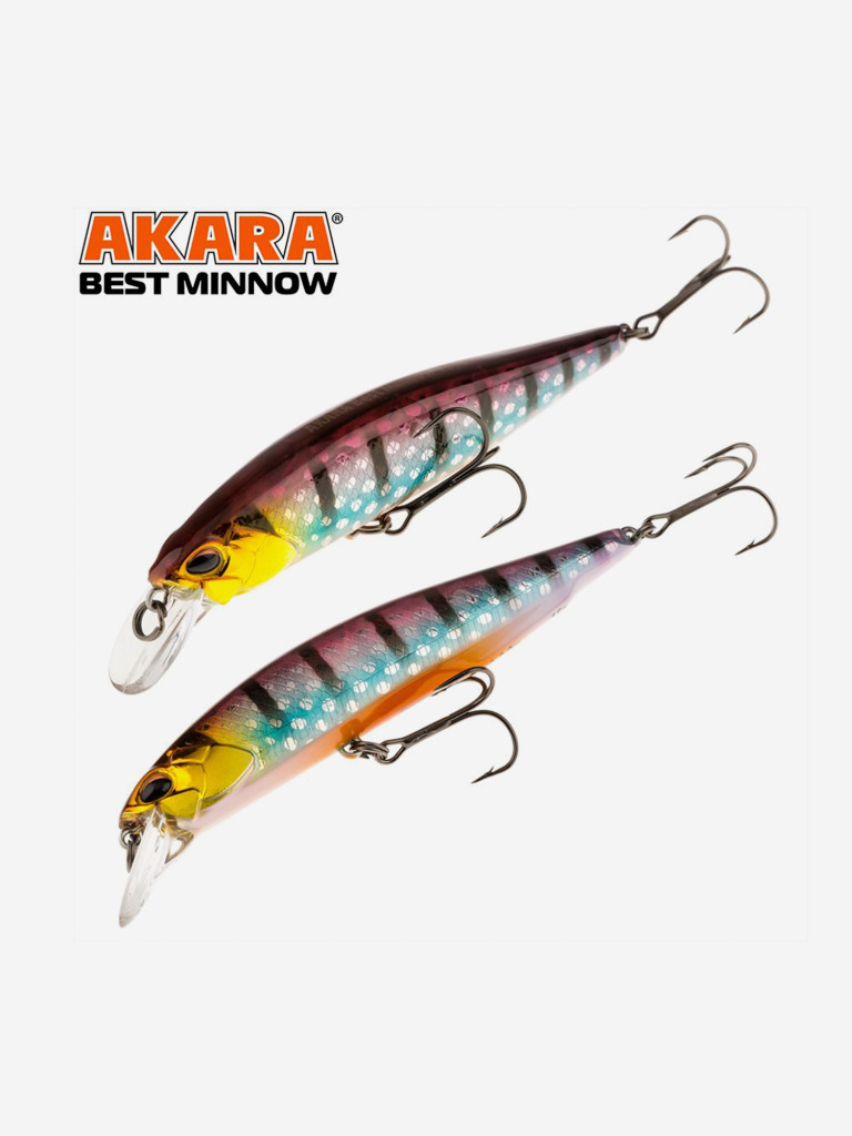 Воблер Akara Best Minnow 110SP минноу суспендер на щуку, судака 17гр A209