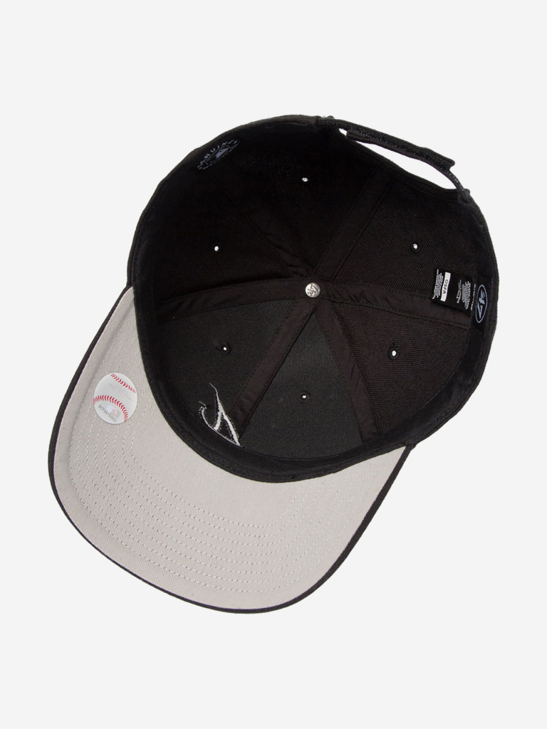 Бейсболка 47 BRAND B-MVP01WBV-BKB Atlanta Braves MLB (черный)