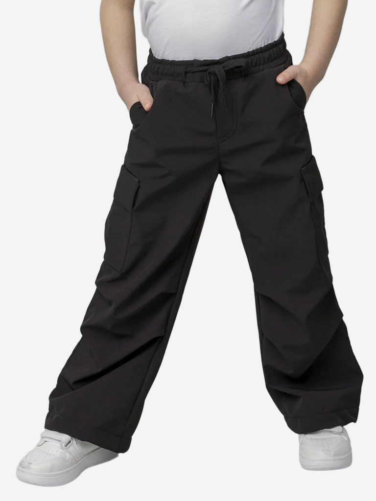 Брюки софтшелл для мальчика batik черный