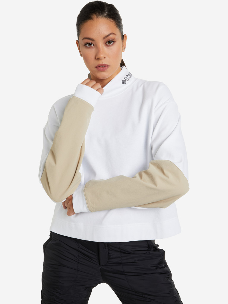 Лонгслив женский Columbia Icons High Neck LS Tee